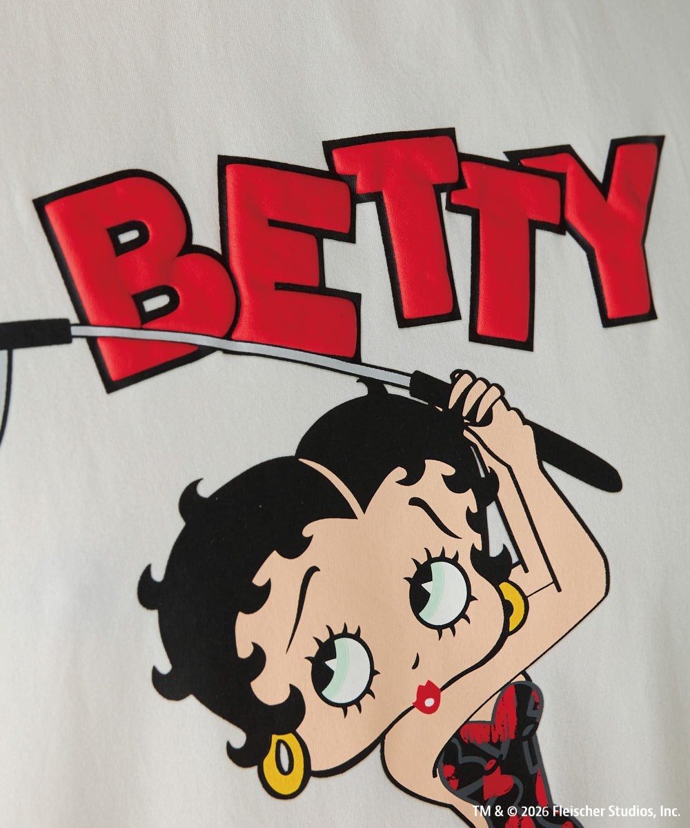 LOUDMOUTH×Betty Boop™ メンズ Tシャツ ホワイト | LOUDMOUTH JAPAN