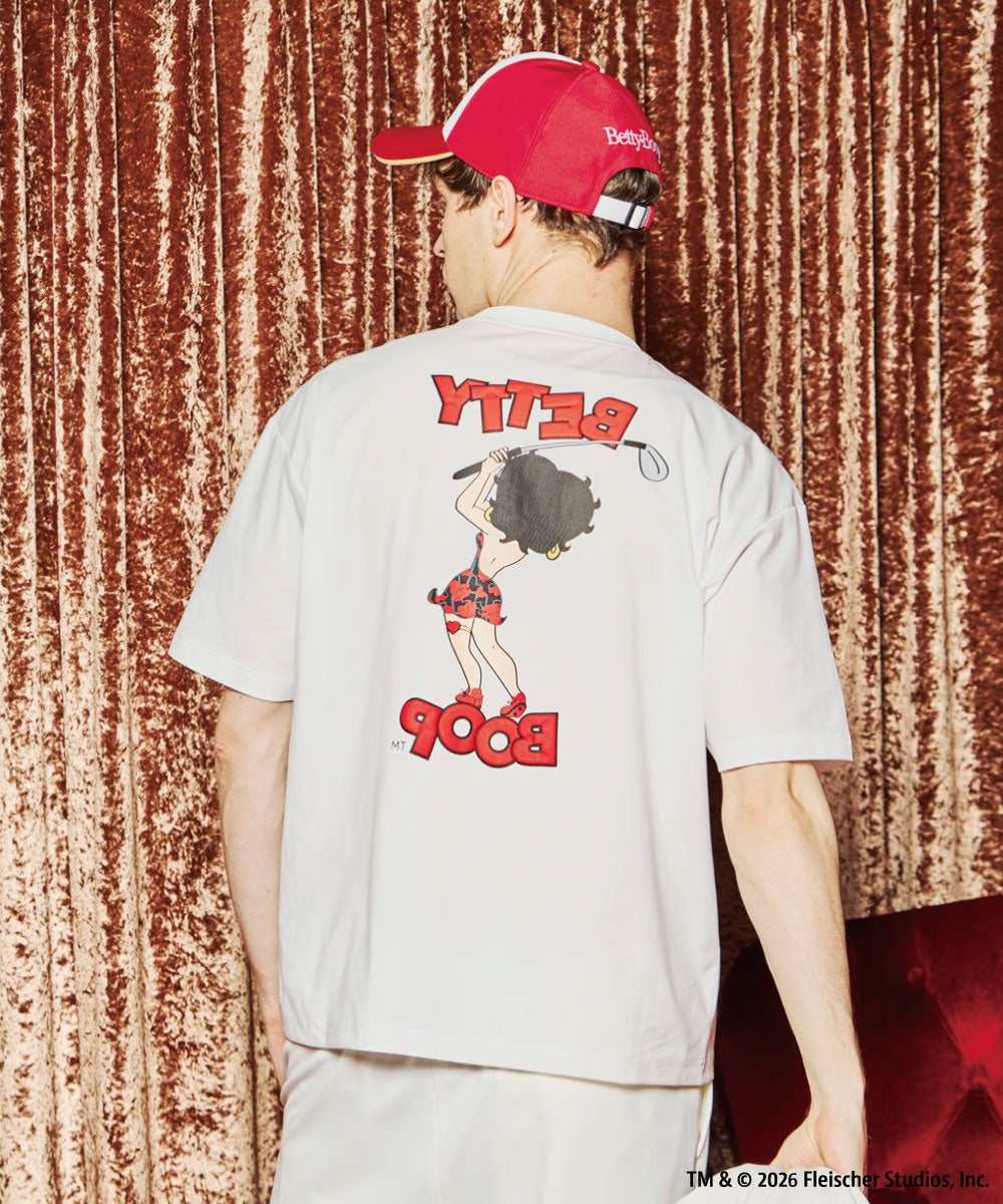 LOUDMOUTH×Betty Boop™ メンズ Tシャツ ホワイト | LOUDMOUTH JAPAN