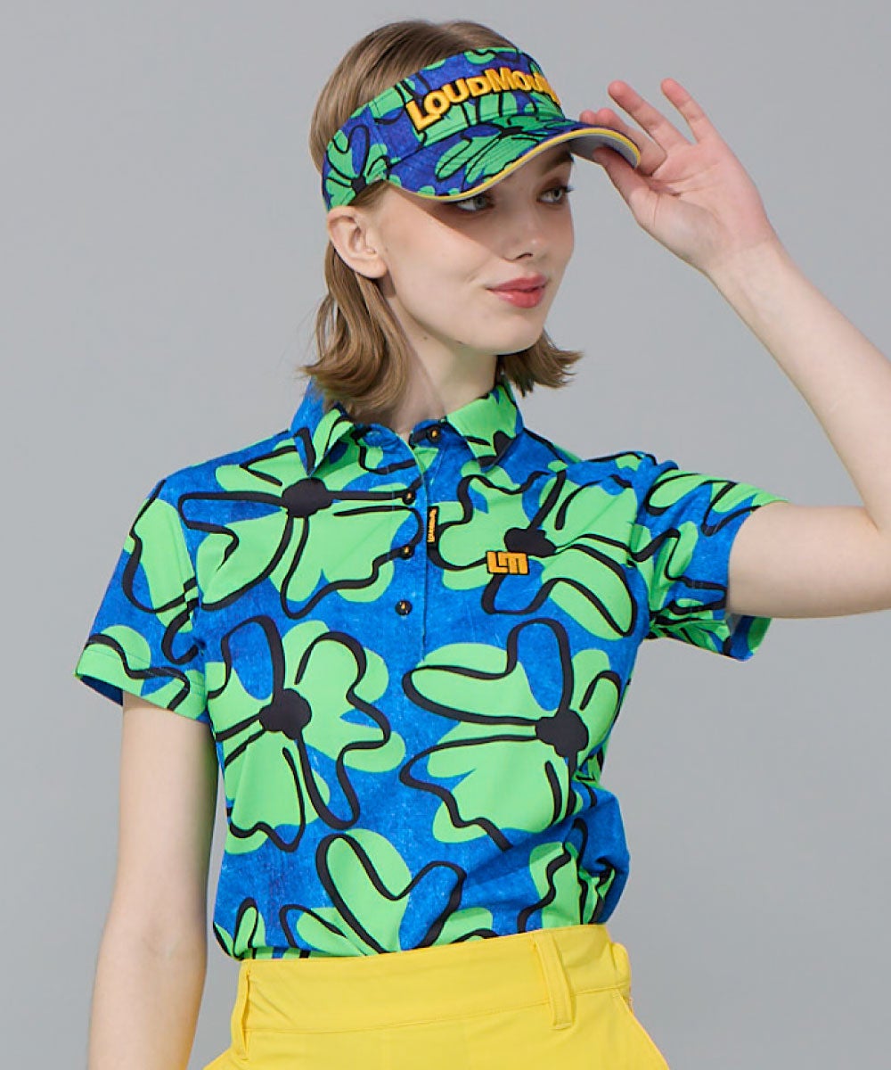 レディース 柄ポロシャツ Retro Charm/レトロチャーム | LOUDMOUTH JAPAN