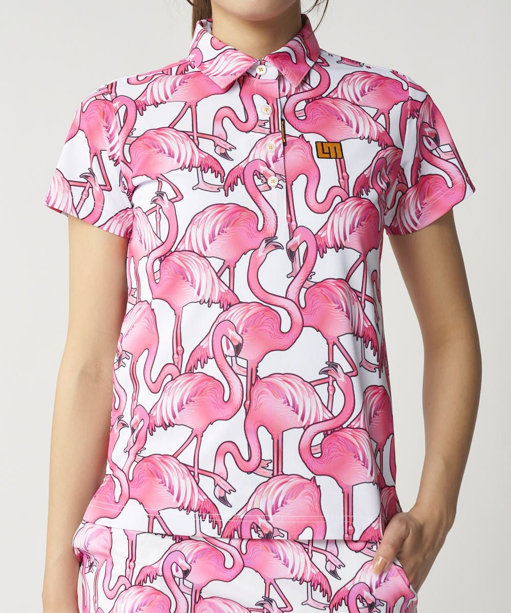 レディース 柄ポロシャツ Pink Panic/ピンクパニック | LOUDMOUTH JAPAN