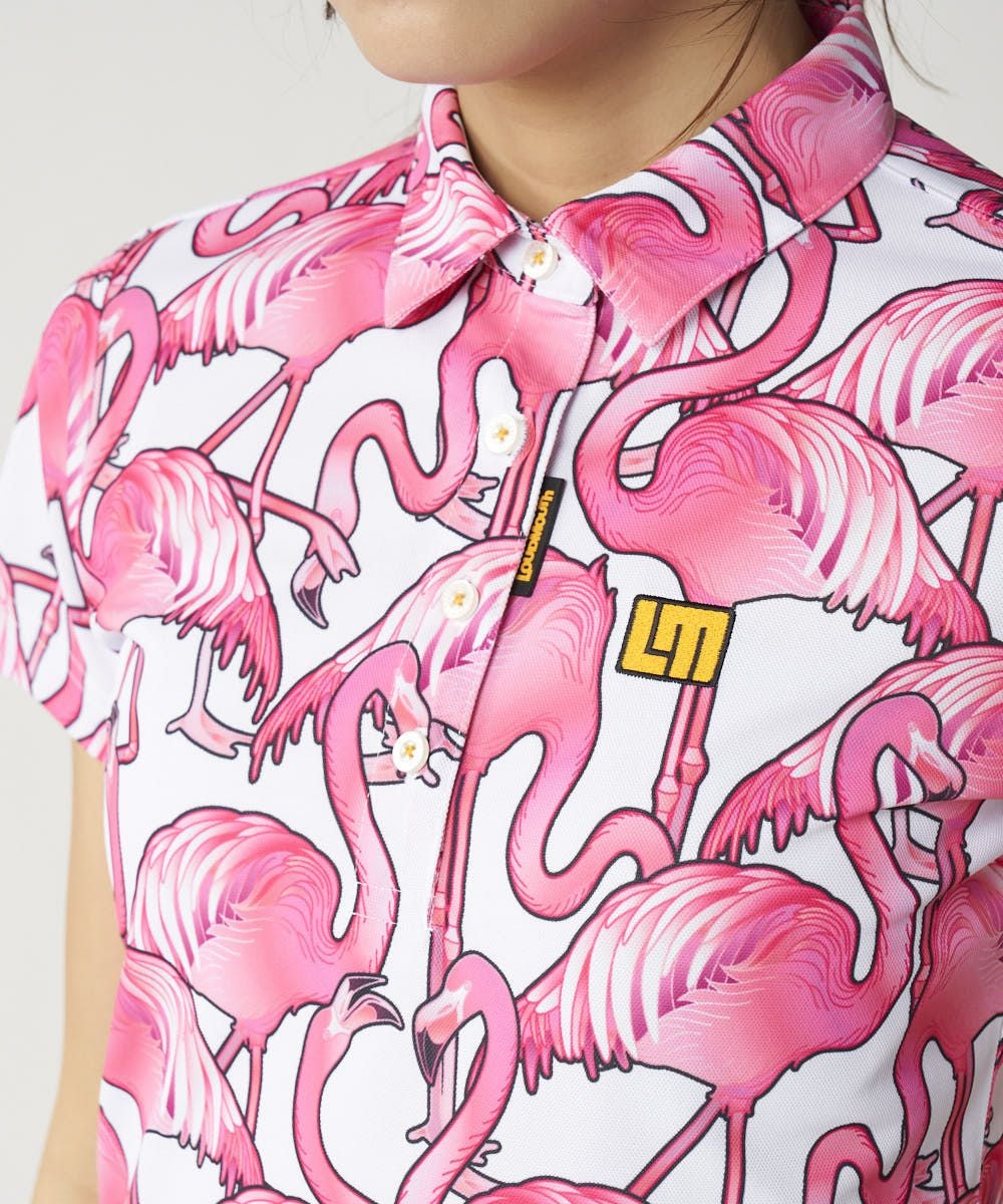 レディース 柄ポロシャツ Pink Panic/ピンクパニック | LOUDMOUTH JAPAN
