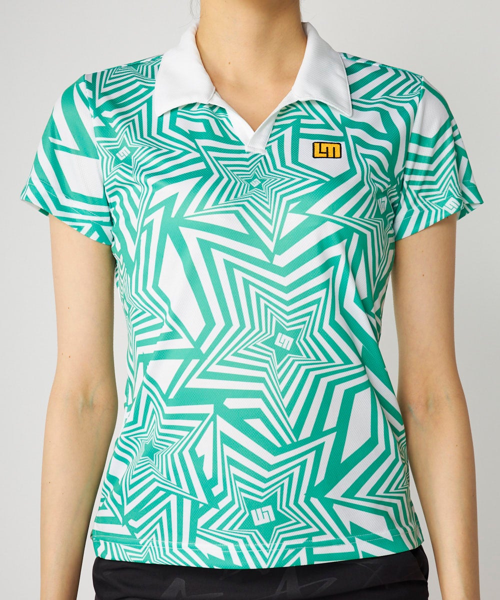 LOUDMOUTH★新品未使用 フリージングスキン ポロシャツ グリーンLL レディース フリージングスキン柄ポロシャツ グリーン | LOUDMOUTH JAPAN