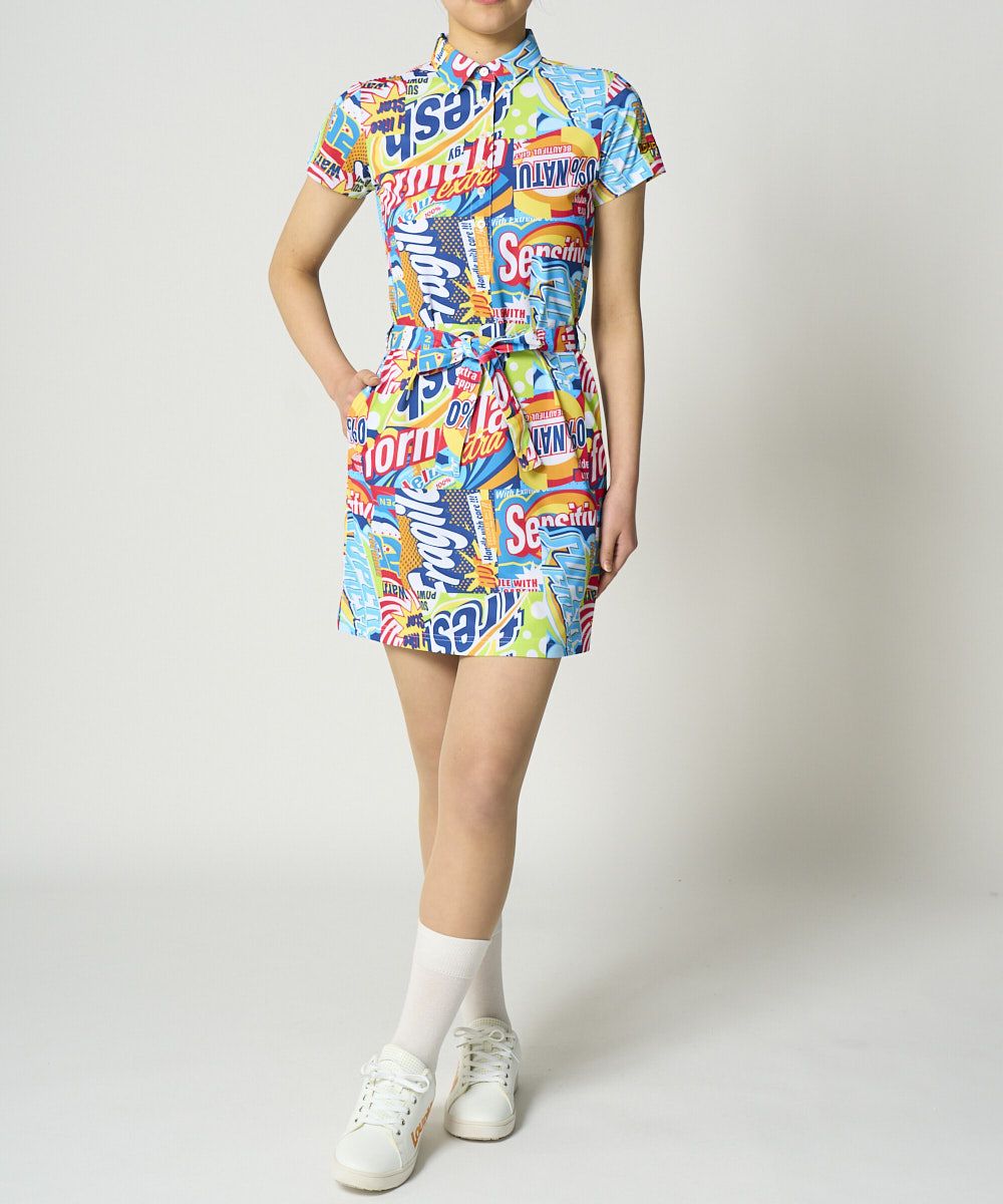 レディース 柄ワンピース Bubbles/バブルズ | LOUDMOUTH JAPAN