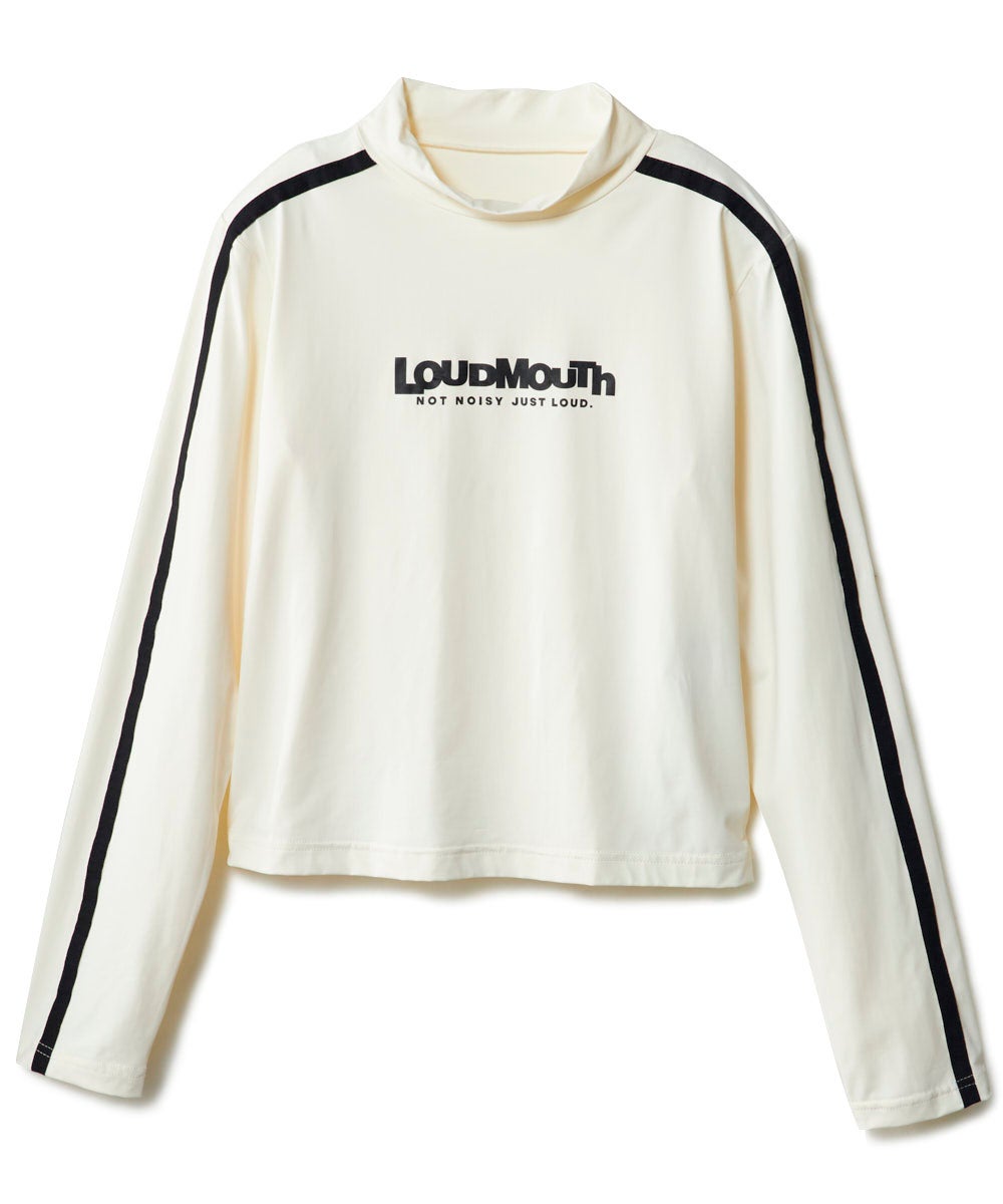 レディース 極冷感 短丈アクティブTシャツ オフホワイト | LOUDMOUTH JAPAN