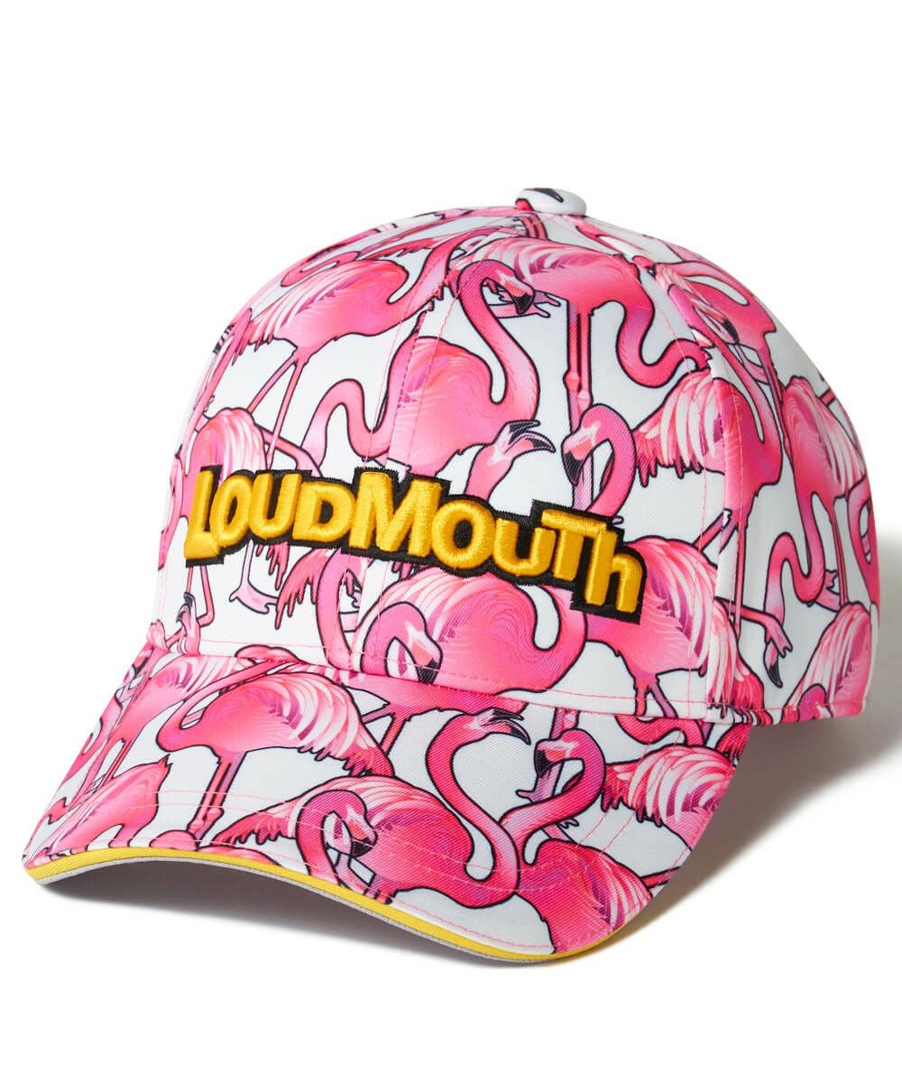 ユニセックス 柄サンバイザー Pink Panic/ピンクパニック | LOUDMOUTH