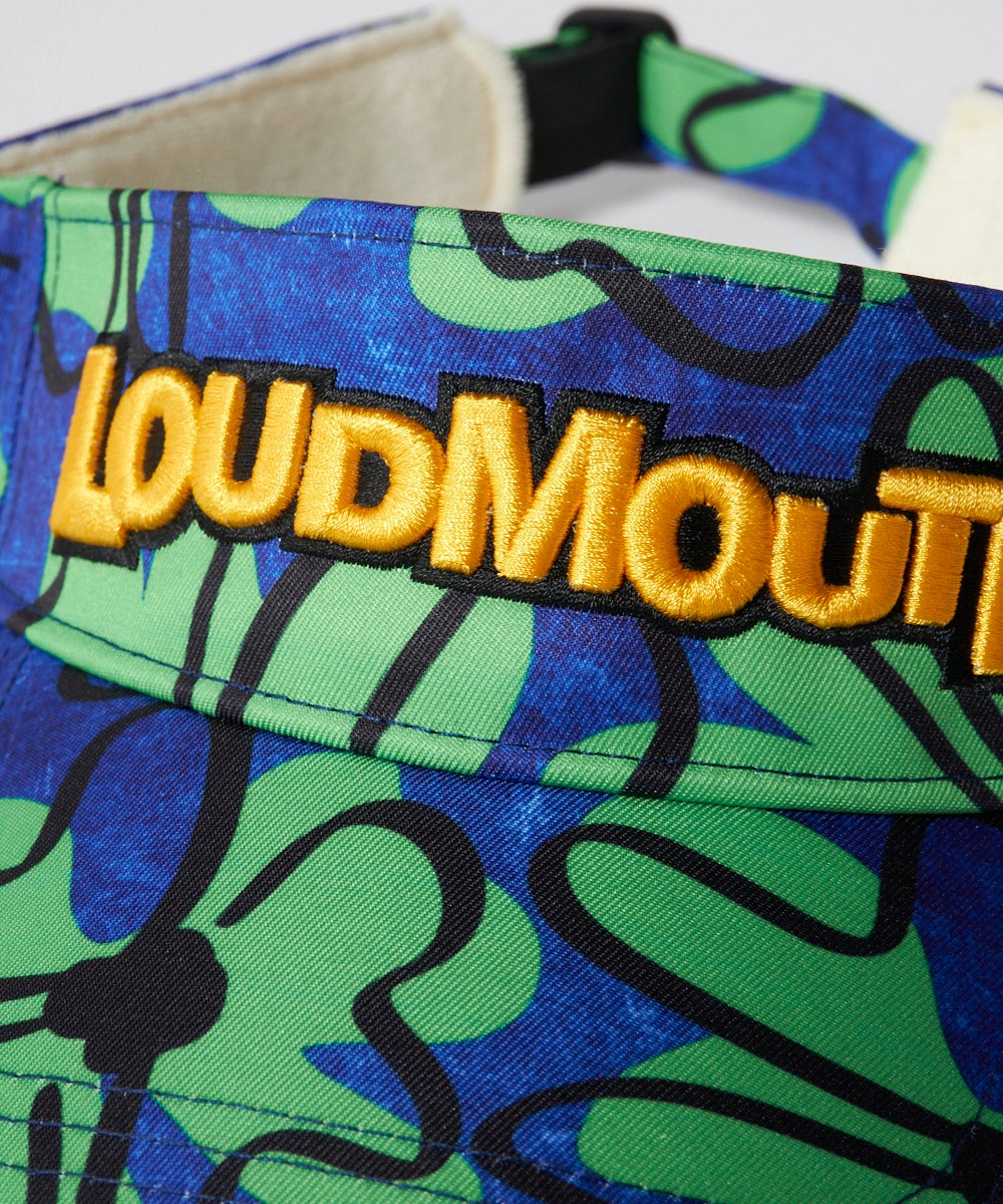 ユニセックス 柄サンバイザー Retro Charm/レトロチャーム | LOUDMOUTH