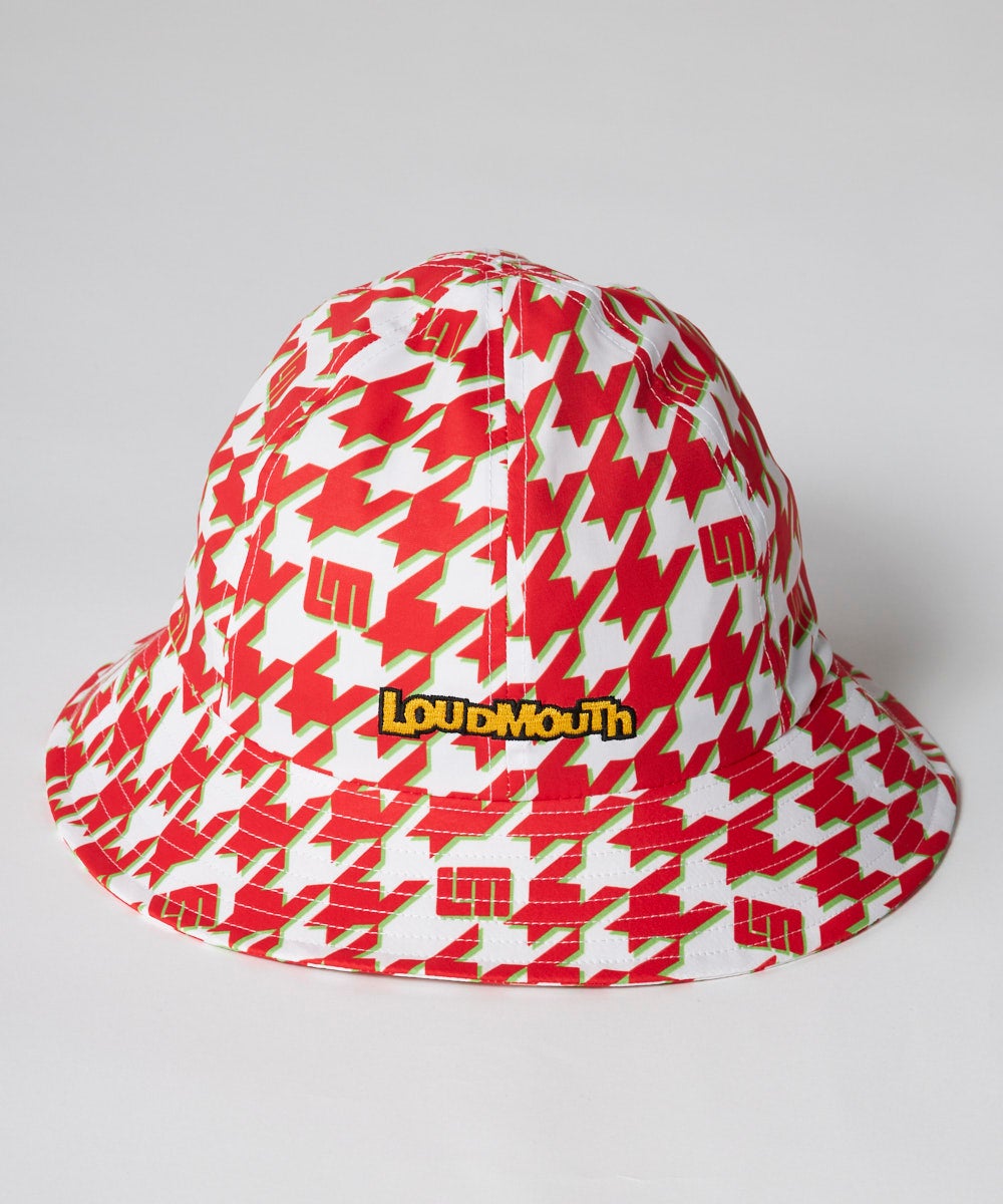 ユニセックス 撥水バケットハット レッド | LOUDMOUTH JAPAN