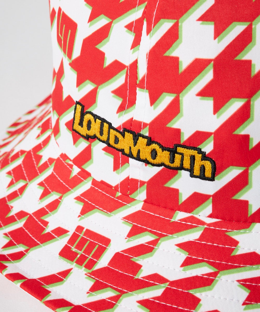 ユニセックス 撥水バケットハット レッド | LOUDMOUTH JAPAN