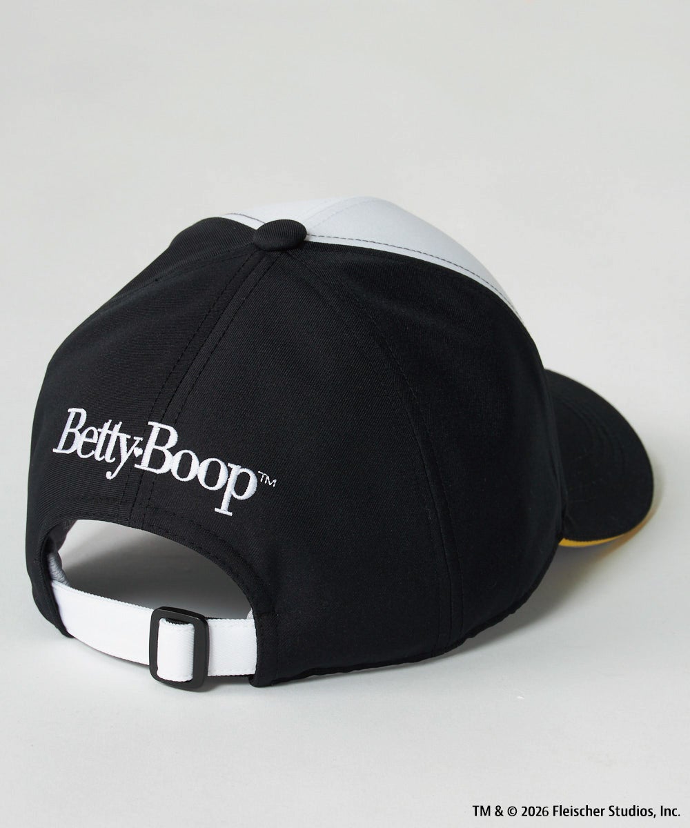 LOUDMOUTH×Betty Boop™ ユニセックス キャップ ブラック