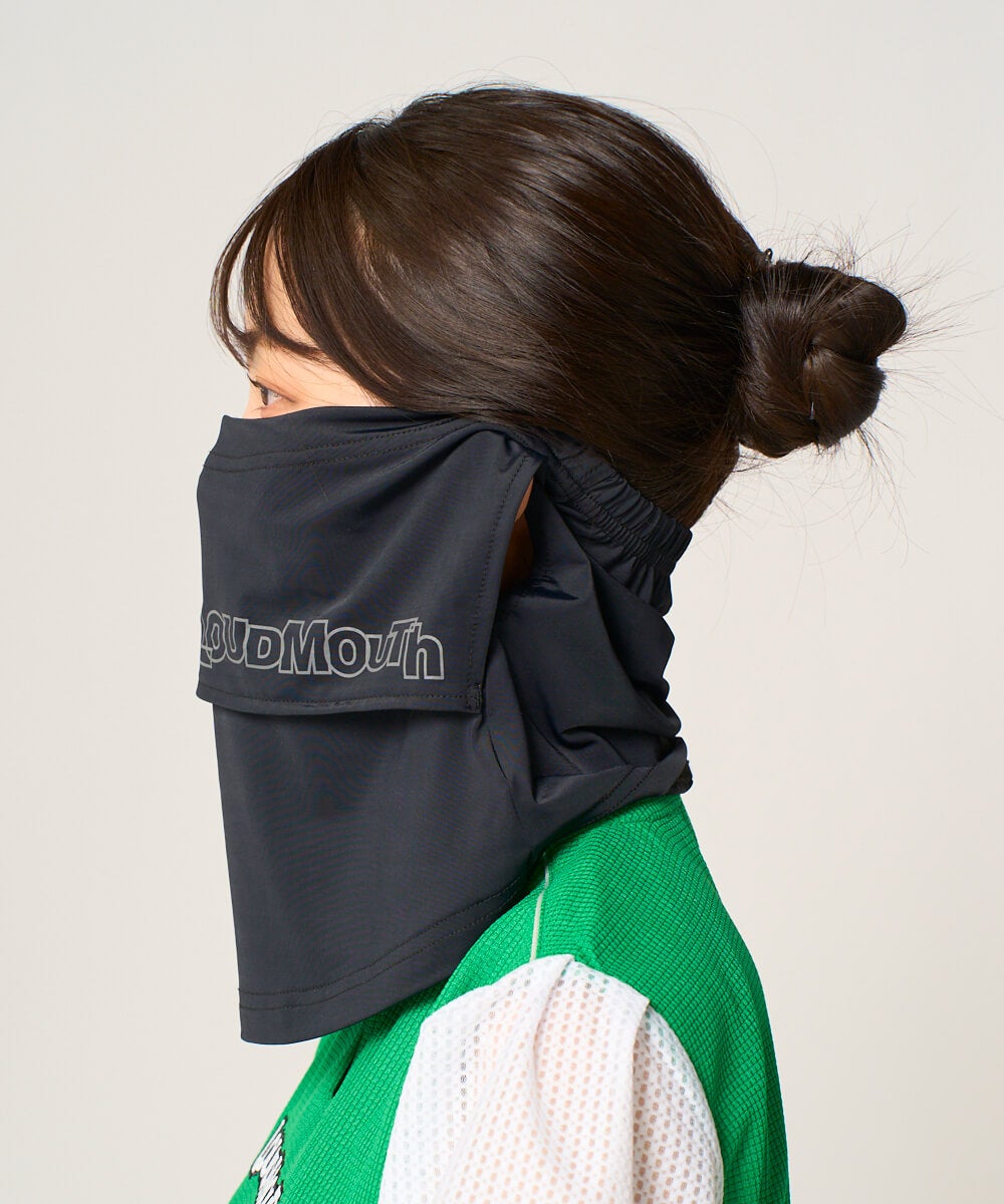 【新品】エジプト製フェイスカバー ユニセックス 冷感フェイスカバー ブラック | LOUDMOUTH JAPAN