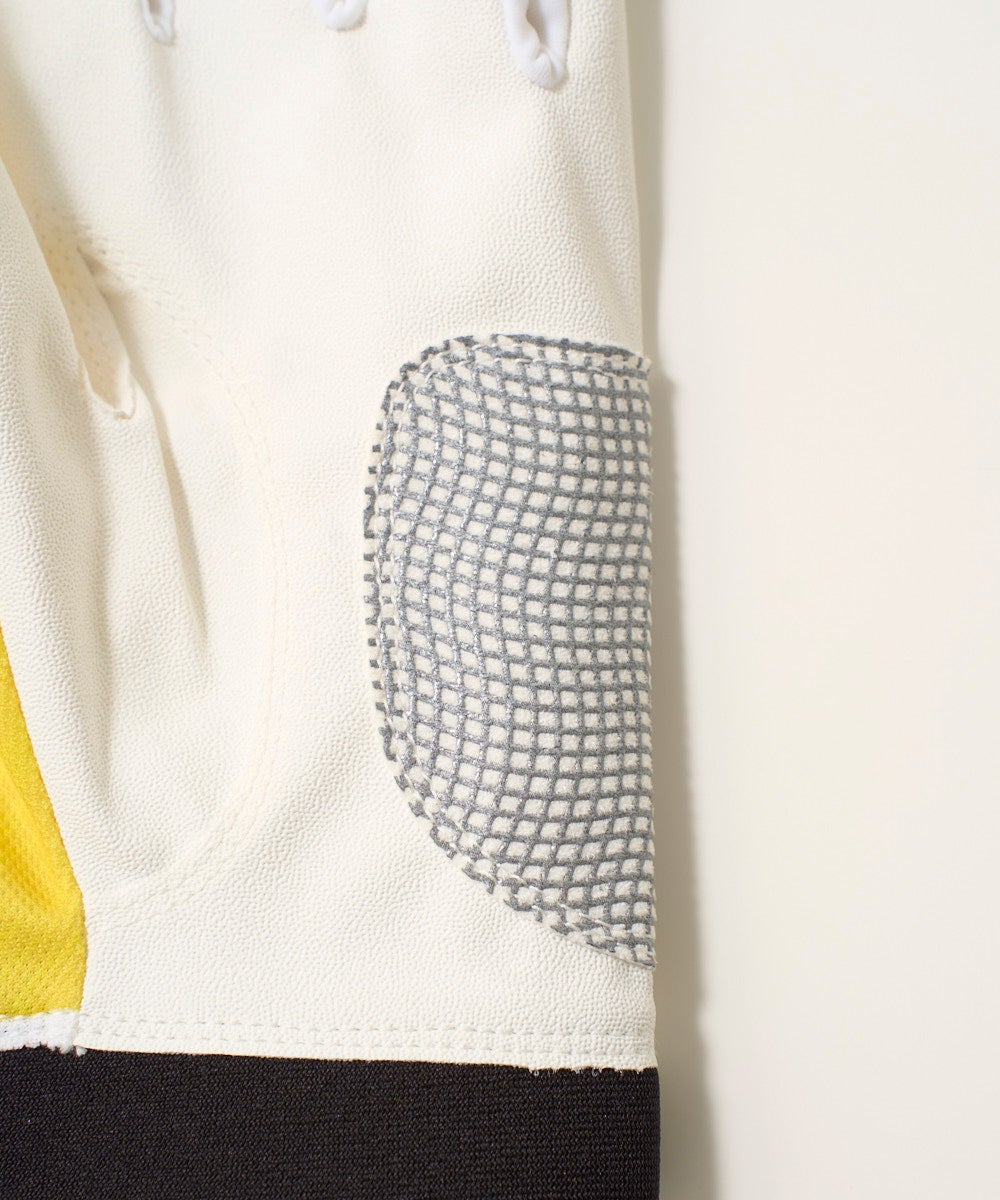 メンズ COOLMAX®ゴルフグローブ イエロー | LOUDMOUTH JAPAN