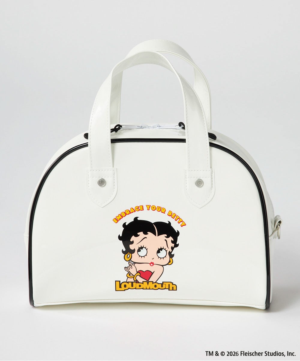 LOUDMOUTH×Betty Boop™ カートバッグ オフホワイト | LOUDMOUTH