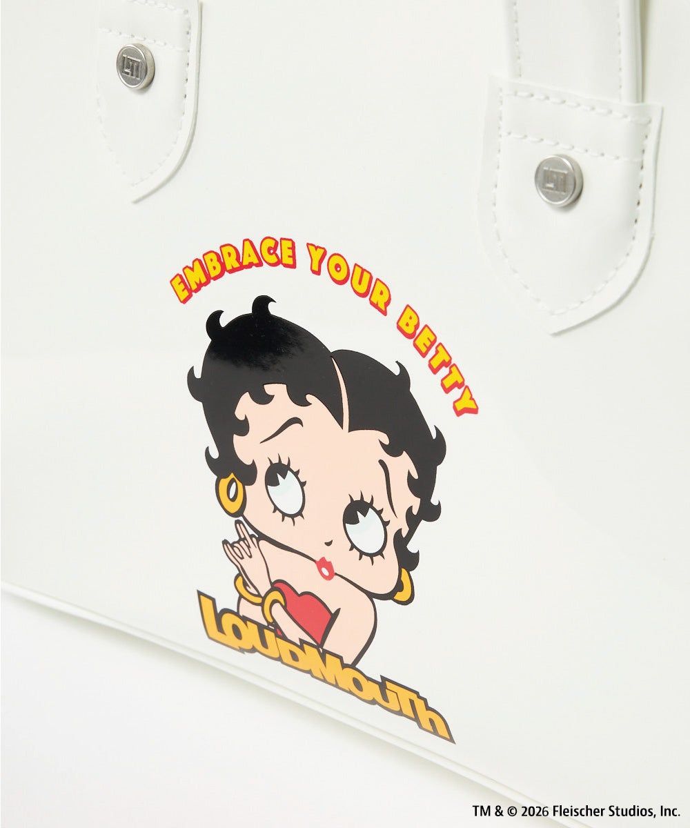 LOUDMOUTH×Betty Boop™ カートバッグ オフホワイト | LOUDMOUTH