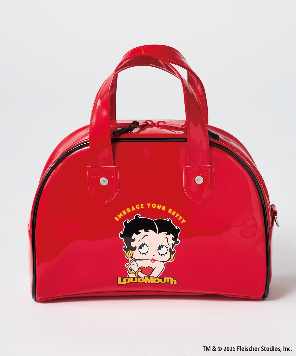 LOUDMOUTH×Betty Boop™ カートバッグ レッド | LOUDMOUTH JAPAN