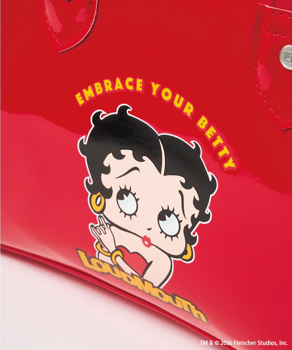 LOUDMOUTH×Betty Boop™ カートバッグ レッド | LOUDMOUTH JAPAN