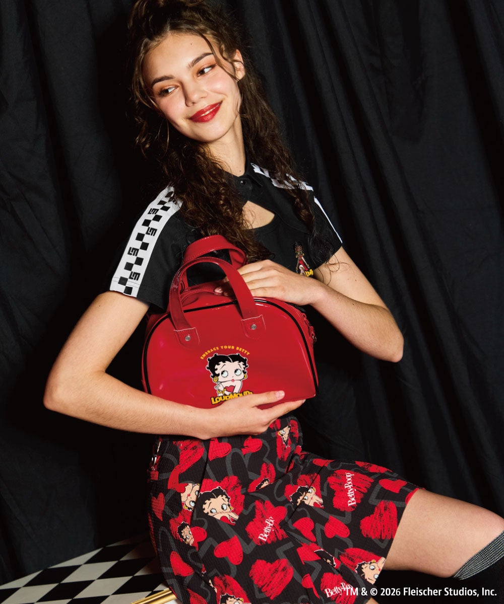 LOUDMOUTH×Betty Boop™ カートバッグ レッド | LOUDMOUTH JAPAN