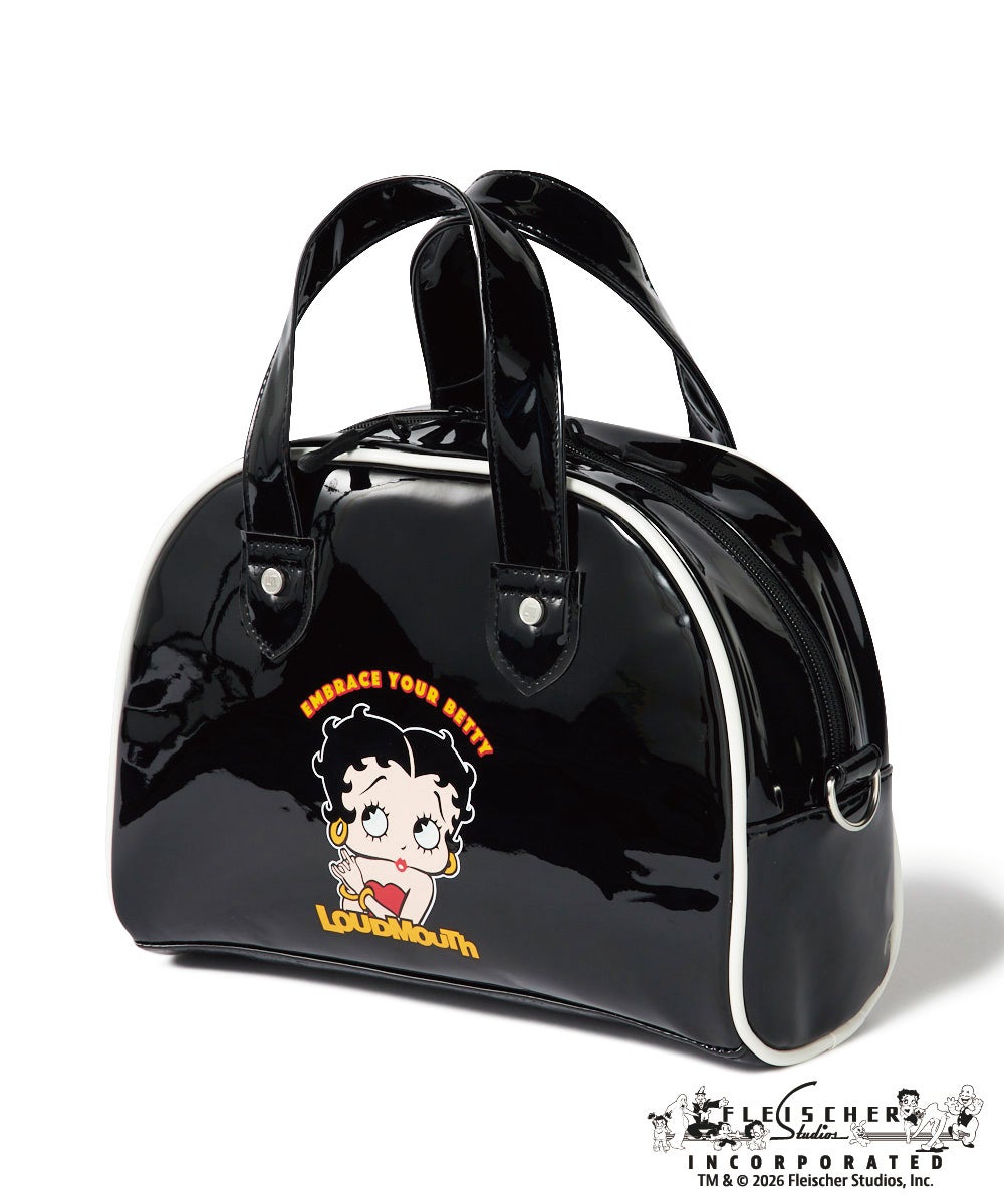 BETTY BOOP ショルダーバッグ 黒 セール】【BETTY BOOP(TM)/ ベティー ブープ(TM)】ショルダーバッグ