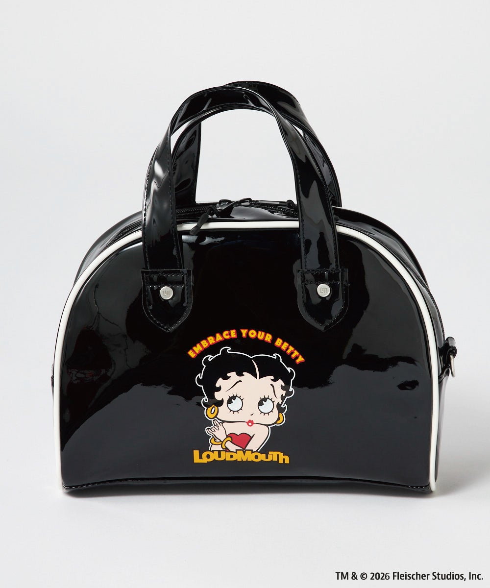 LOUDMOUTH×Betty Boop™ カートバッグ ブラック | LOUDMOUTH JAPAN