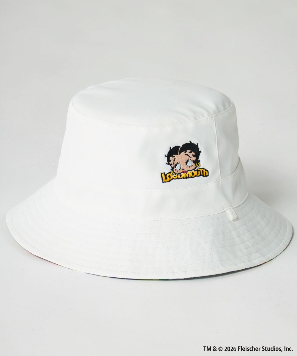 LOUDMOUTH×Betty Boop™ ユニセックス リバーシブルコラボハット