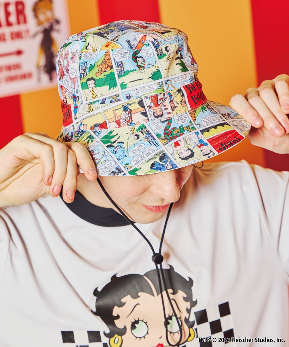 LOUDMOUTH×Betty Boop™ ユニセックス リバーシブルコラボハット