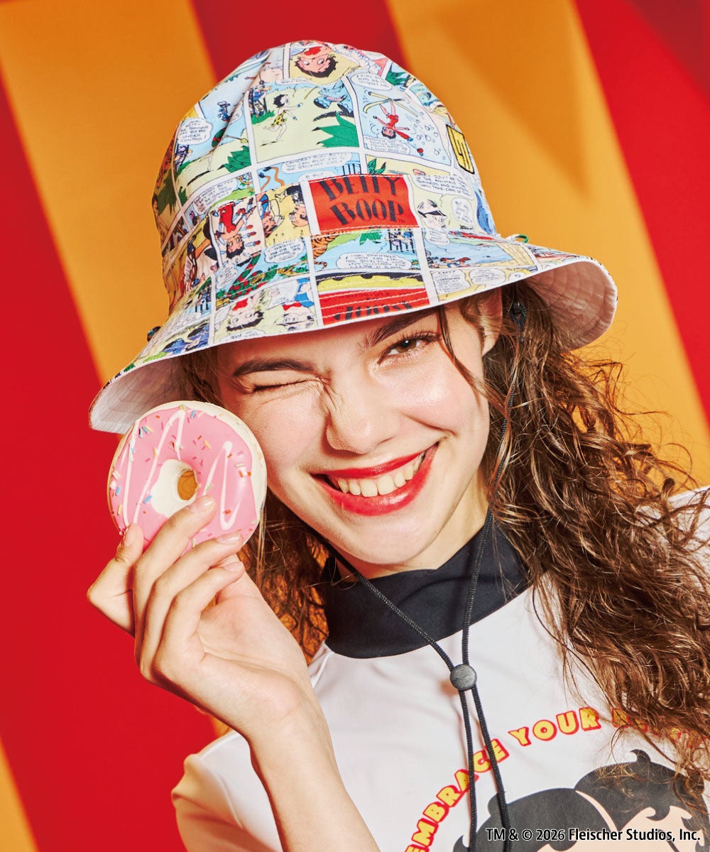 LOUDMOUTH×Betty Boop™ ユニセックス リバーシブルコラボハット