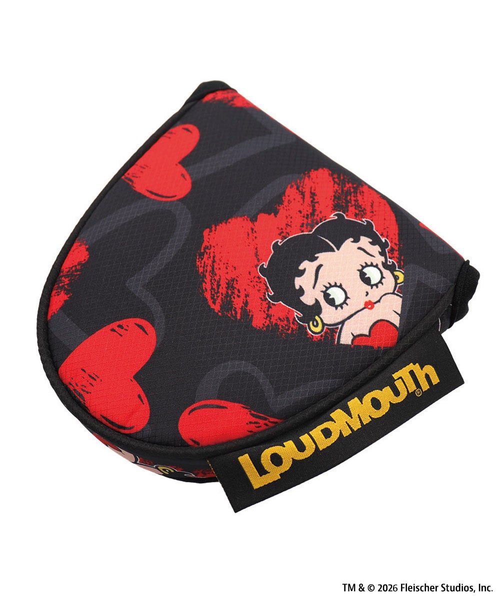 LOUDMOUTH×Betty Boop™ ヘッドカバー (MT用) Scribble Hearts