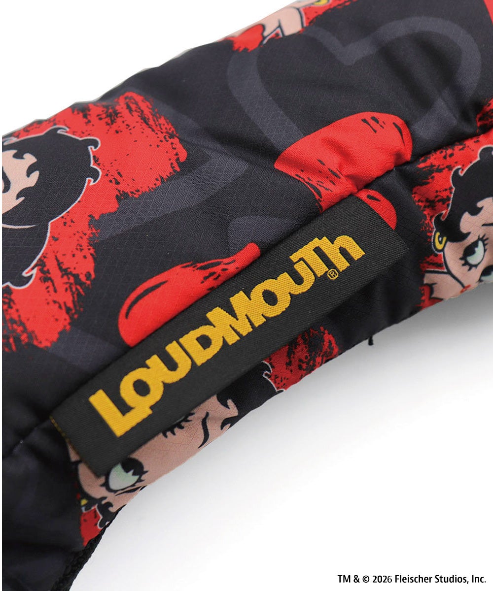 LOUDMOUTH×Betty Boop™ ヘッドカバー (FW用) Scribble Hearts