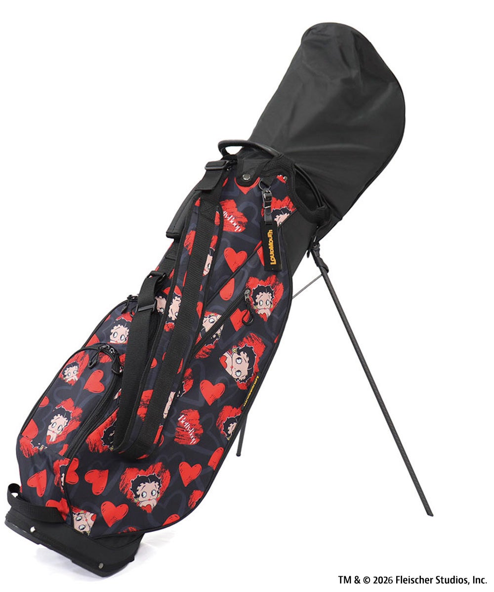 LOUDMOUTH×Betty Boop™ 超軽量 Ultra Light スタンドバッグ 9型