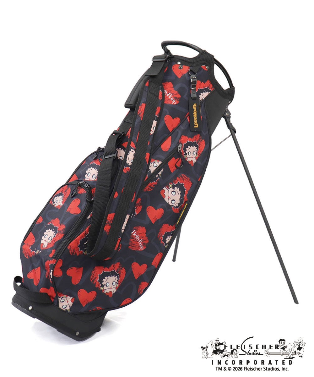 LOUDMOUTH キャディーバッグ　レッド LOUDMOUTH】8.5型 スタンド キャディバッグ ゴリラレッド | Pay ID