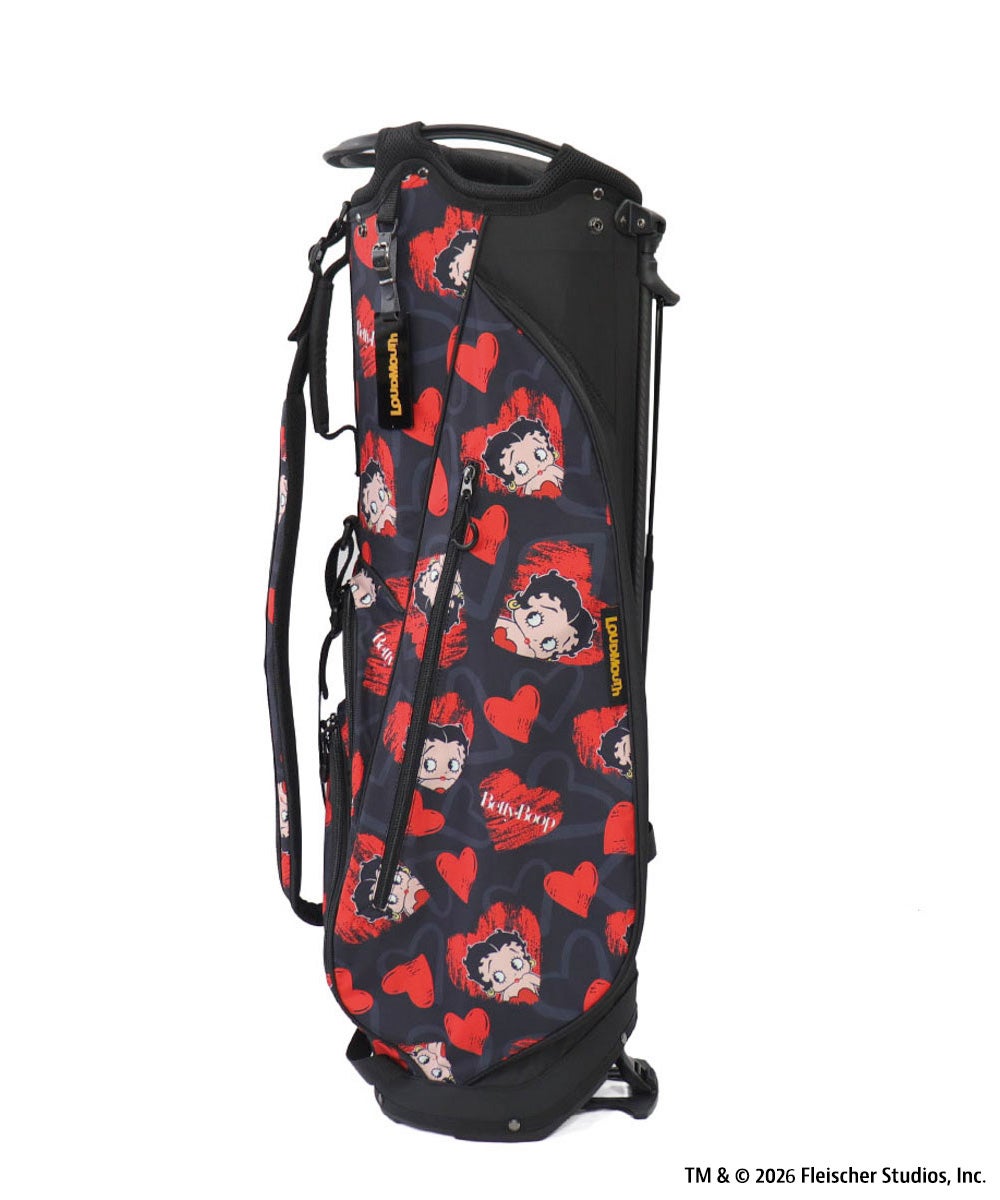 LOUDMOUTH×Betty Boop™ 超軽量 Ultra Light スタンドバッグ 9型