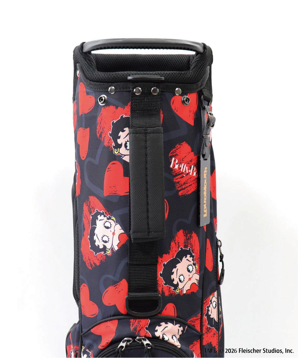 LOUDMOUTH×Betty Boop™ 超軽量 Ultra Light スタンドバッグ 9型