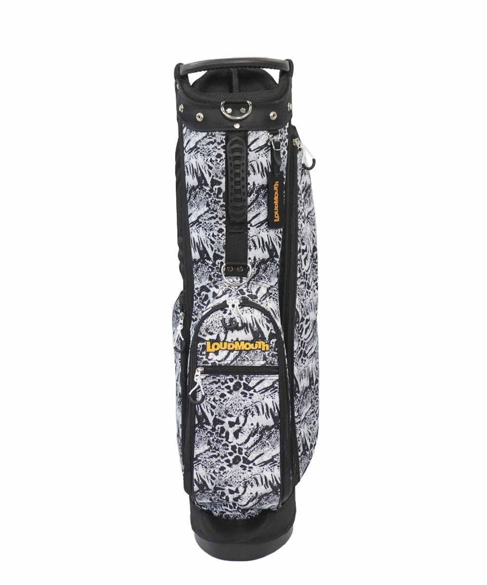 LOUDMOUTH ゴルフバッグ 軽量スタンドバッグ 8.5型 Leopard Tiger/レオパードタイガー