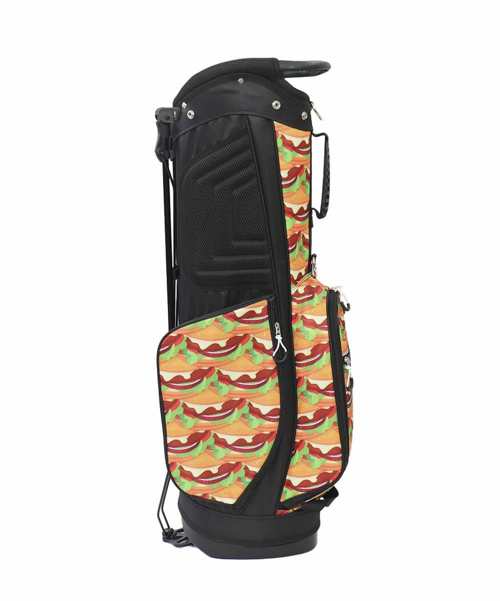 軽量スタンドバッグ 8.5型 Burger Mania/バーガーマニア 軽量スタンドバッグ 8.5型 Burger Mania/バーガーマニア | LOUDMOUTH JAPAN