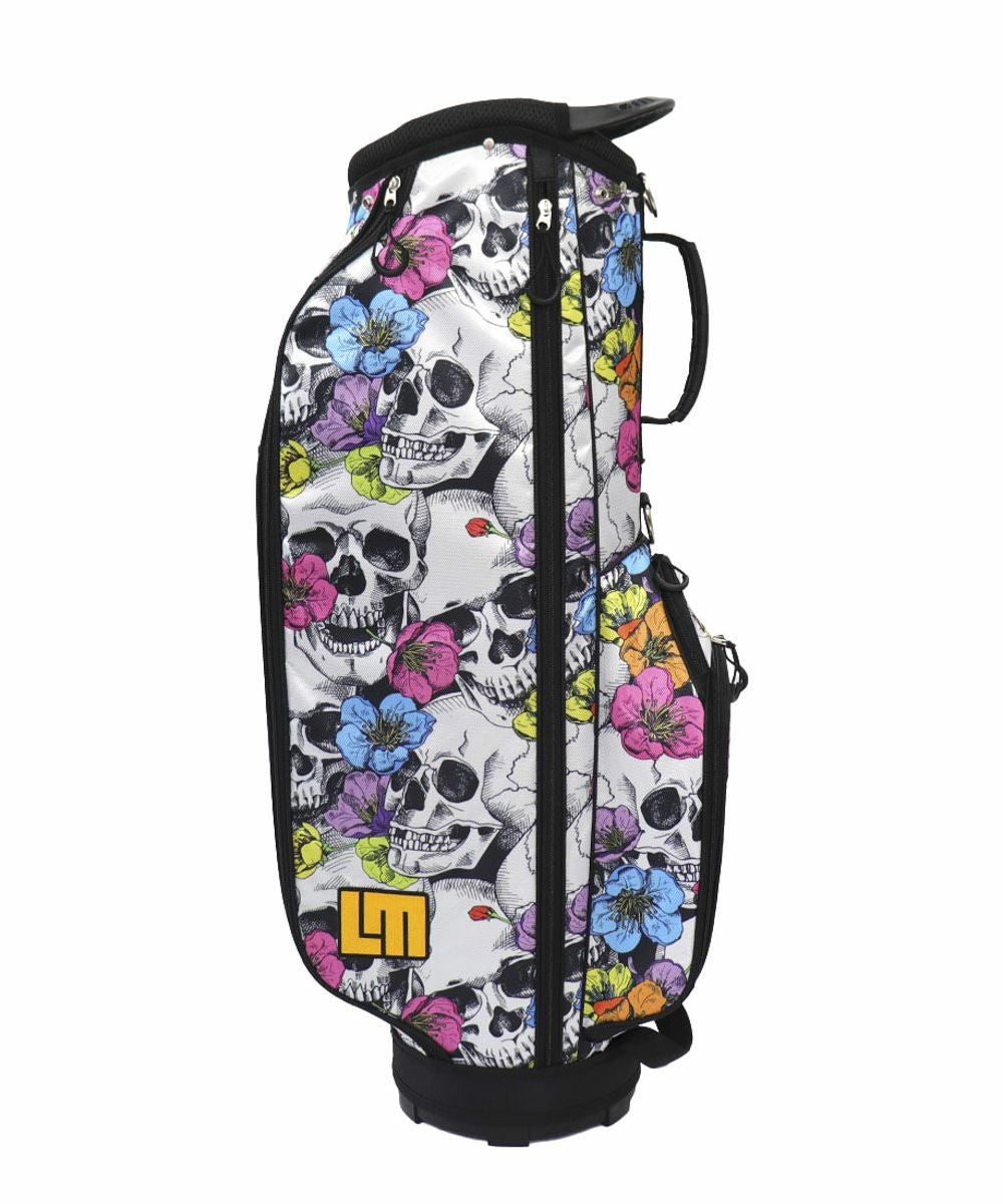 軽量カートバッグ 8.5型 Neon Skull Flowers/ネオンスカルフラワーズ