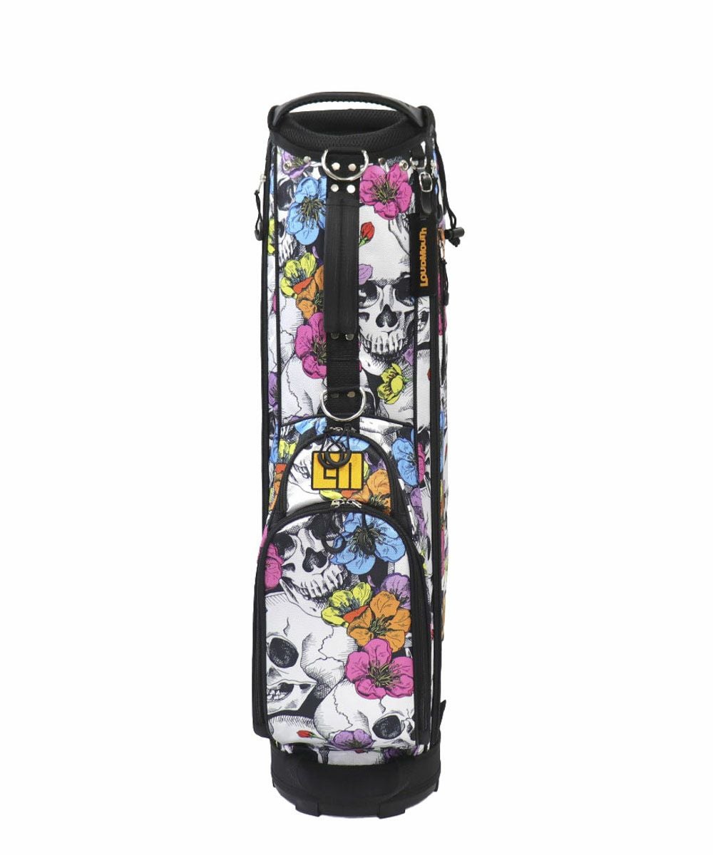 軽量カートバッグ 8.5型 Neon Skull Flowers/ネオンスカルフラワーズ