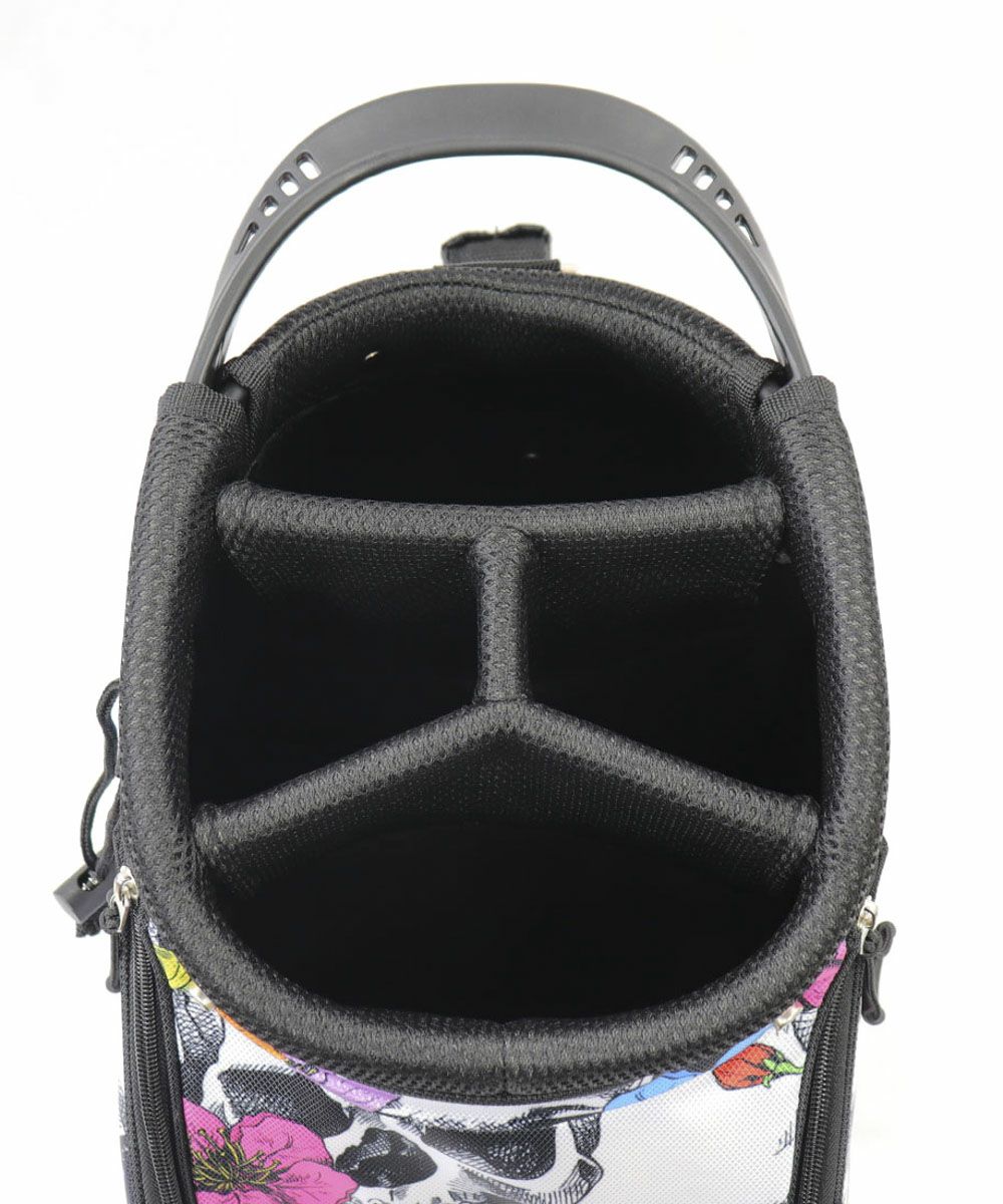 軽量カートバッグ 8.5型 Neon Skull Flowers/ネオンスカルフラワーズ