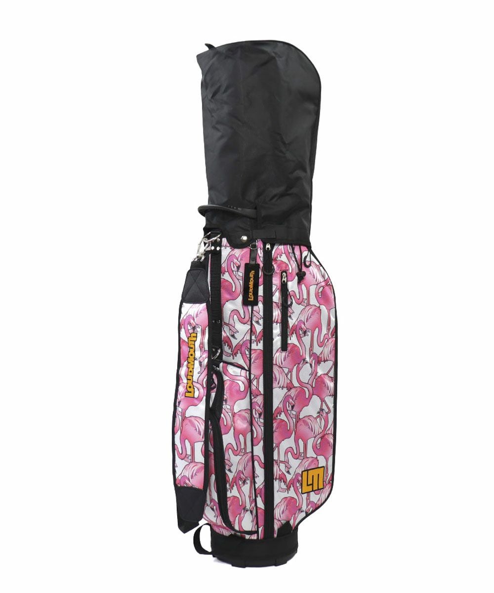 ラウドマウス　LOUDMOUTH キャディバッグ　8.5インチ　ゴルフ　ピンク 軽量カートバッグ 8.5型 Pink Panic/ピンクパニック | LOUDMOUTH JAPAN