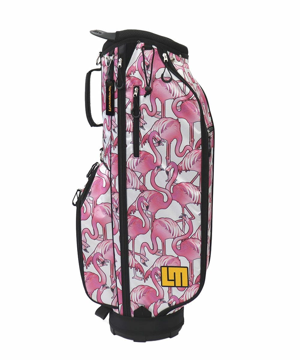 ラウドマウス　LOUDMOUTH キャディバッグ　8.5インチ　ゴルフ　ピンク 楽天市場】LOUDMOUTH ラウドマウス LM-CB0031 スタンドキャディバッグ
