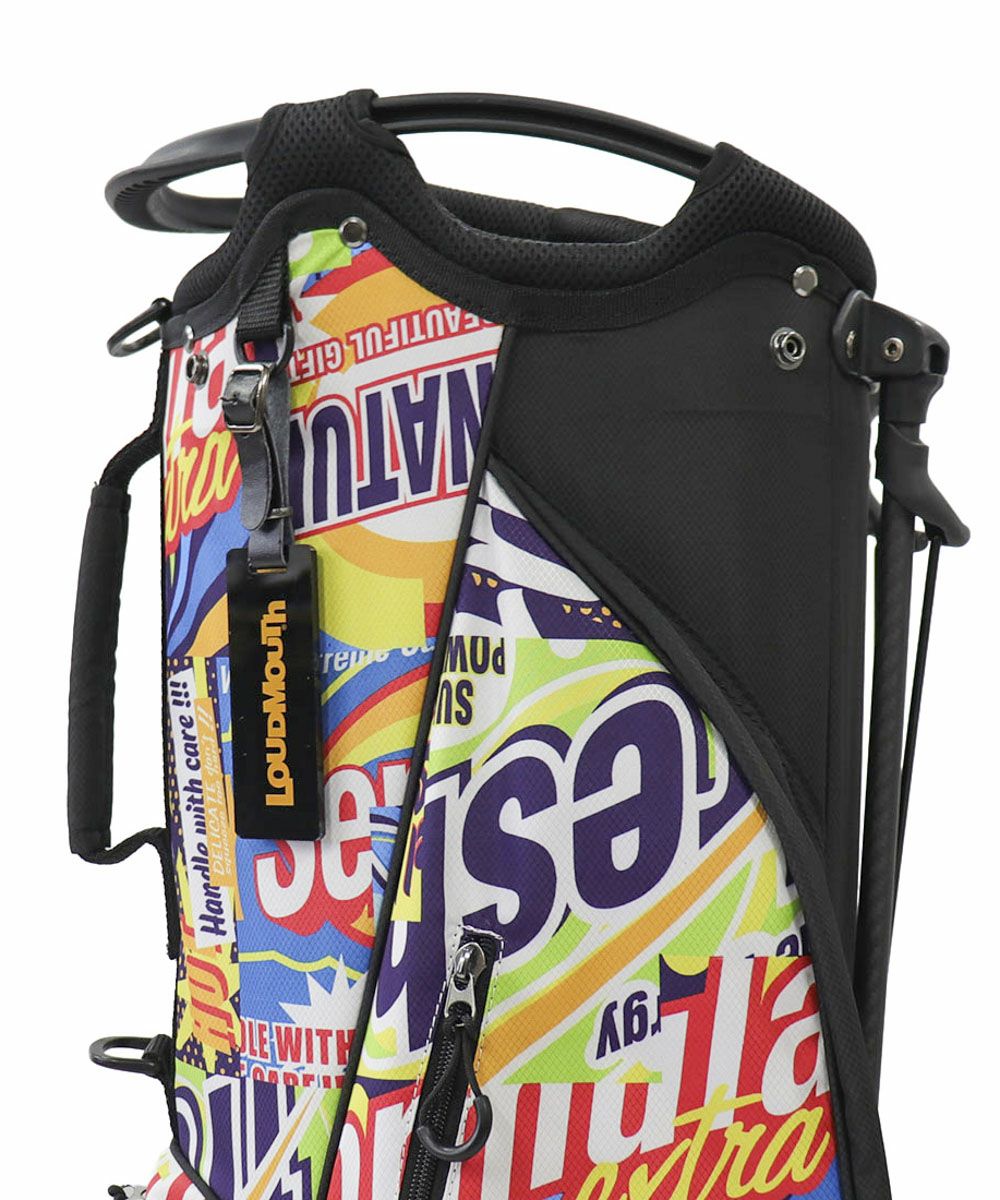超軽量 Ultra Light スタンドバッグ 9型 Bubbles/バブルズ | LOUDMOUTH