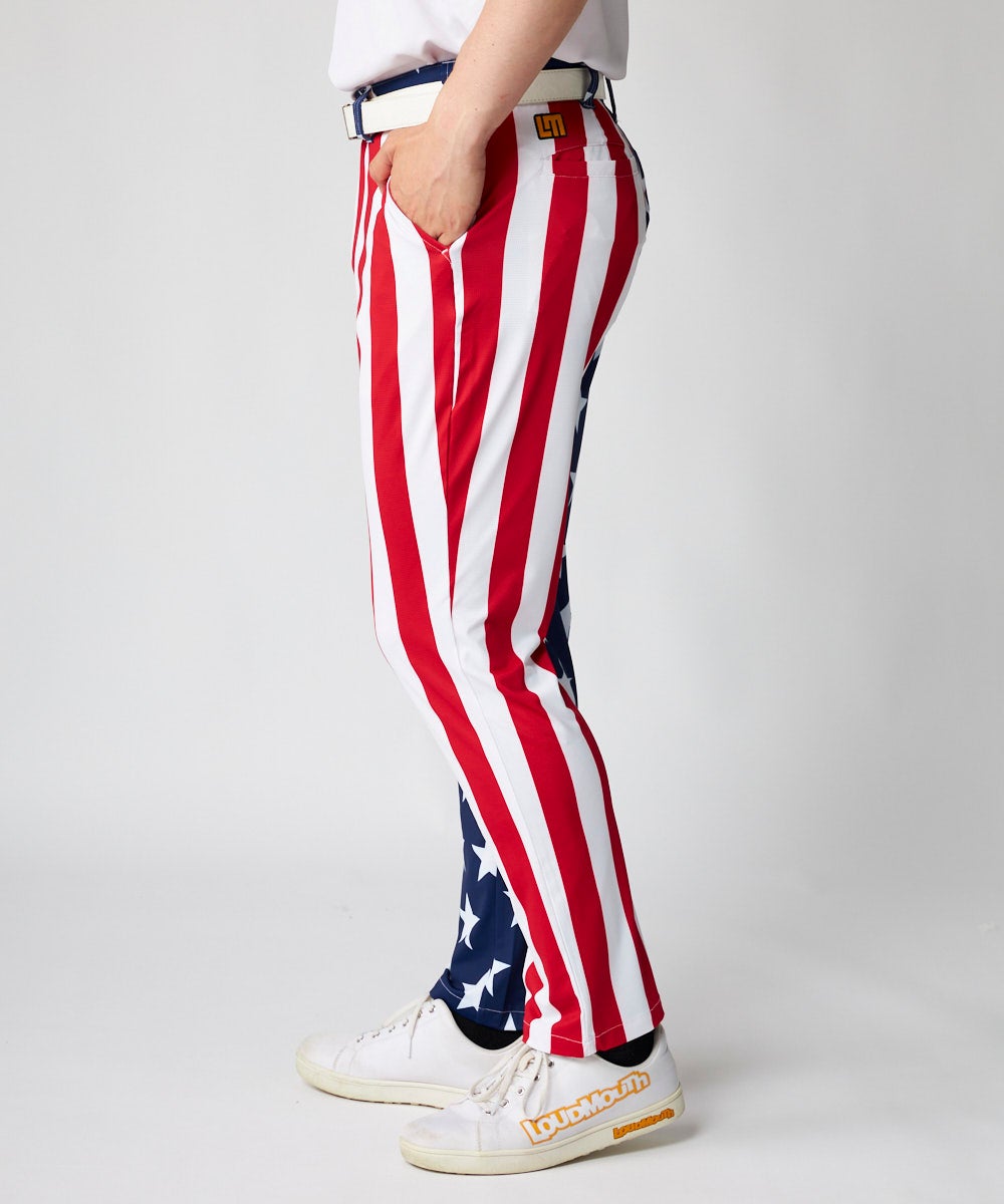 メンズ 柄ロングパンツ Stars & Stripes/スター＆ストライプス