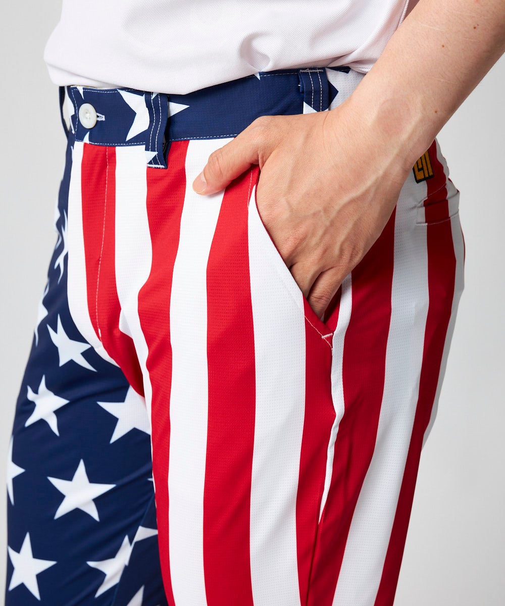 メンズ 柄ロングパンツ Stars & Stripes/スター＆ストライプス