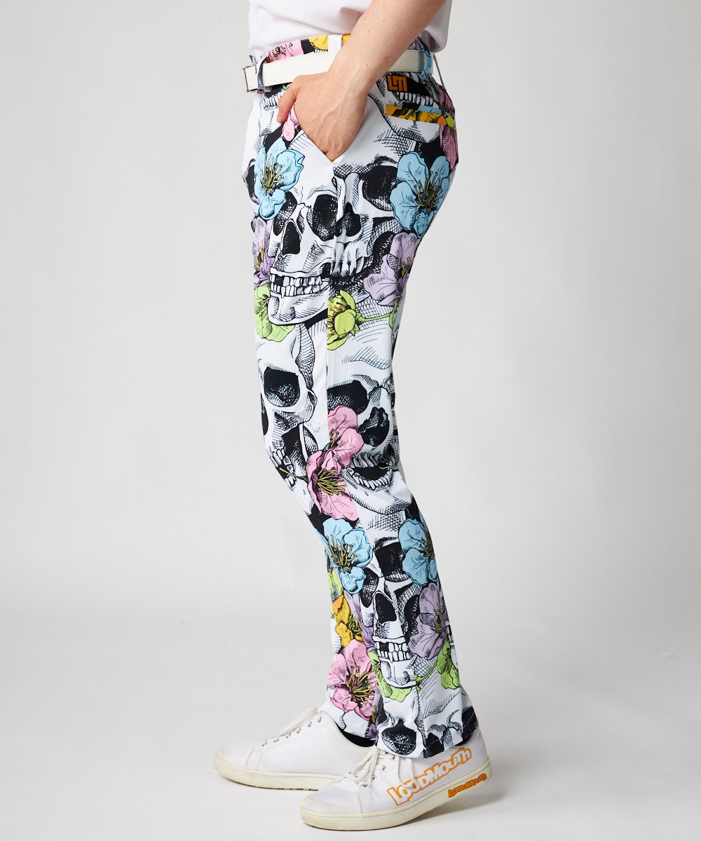 メンズ 柄ロングパンツ Skull Flowers/スカルフラワーズ | LOUDMOUTH JAPAN