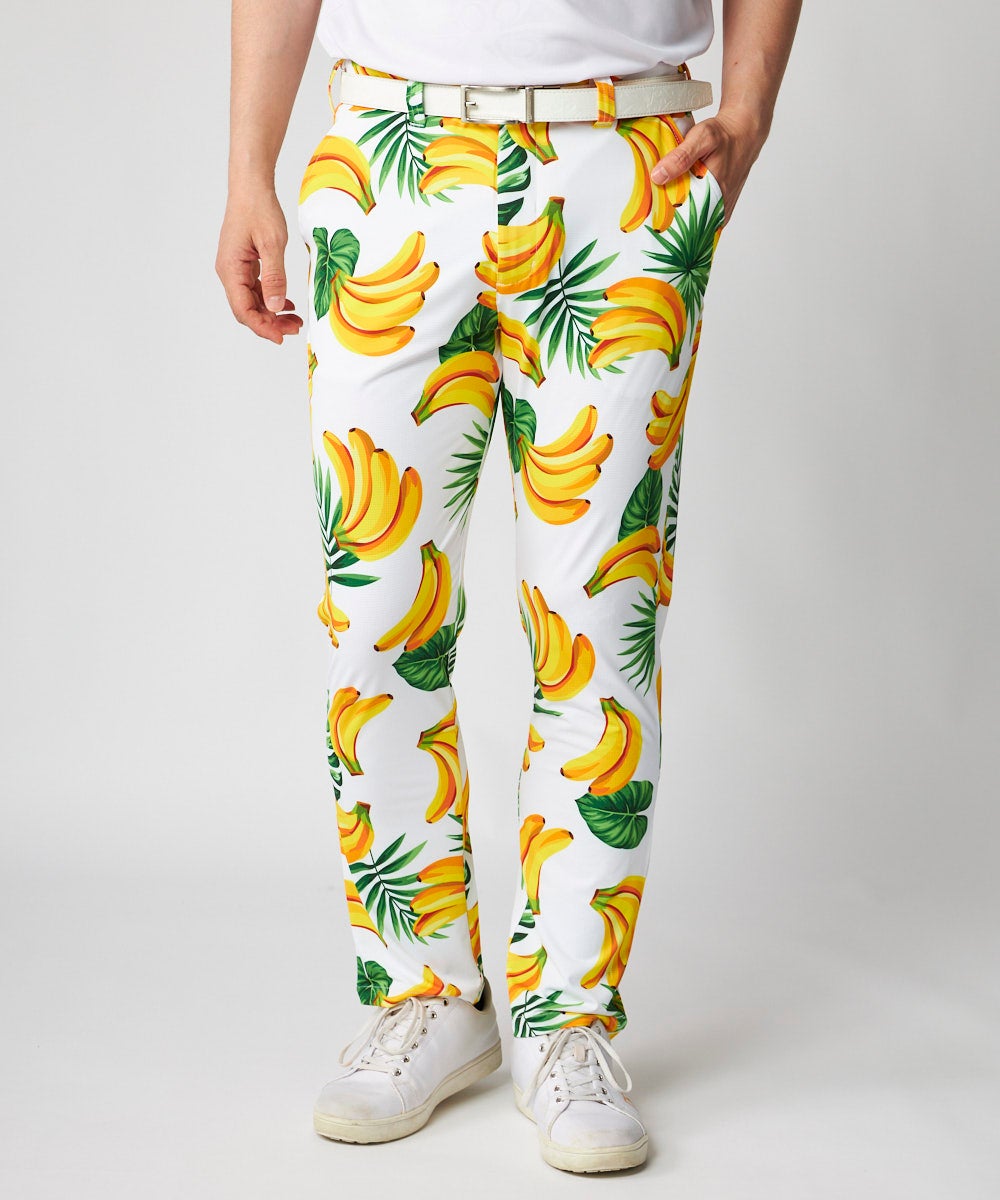 メンズ ストレッチテーパードロングパンツ ミックスグレー | LOUDMOUTH