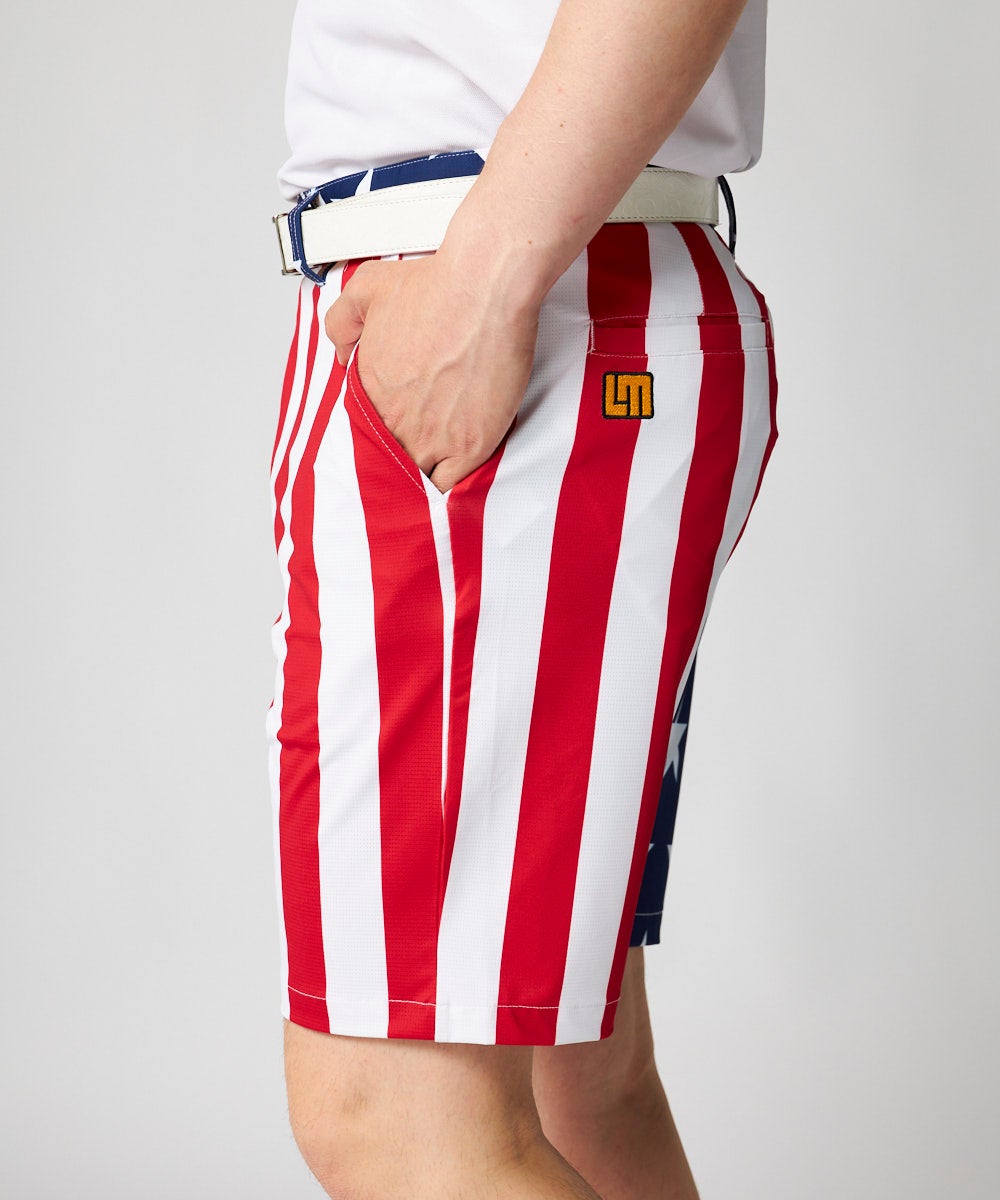 メンズ 柄ショートパンツ Stars & Stripes/スター＆ストライプス