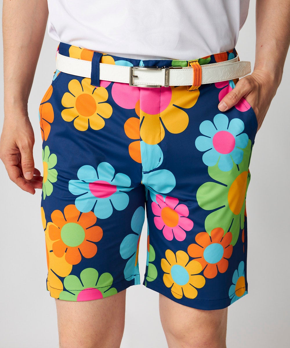 メンズ ショートパンツ ツイル素材 レスティングパンダズ UV