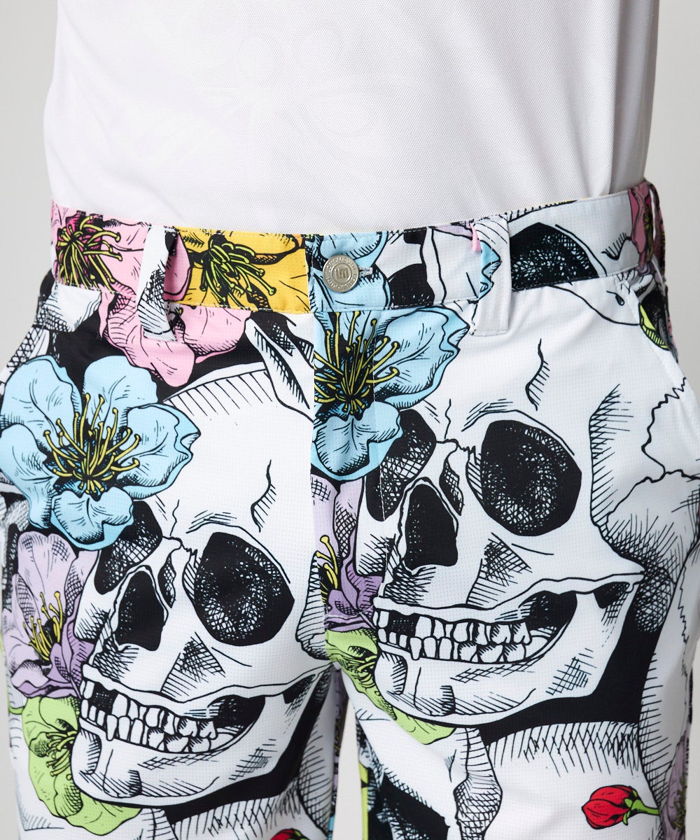 メンズ 柄ショートパンツ Skull Flowers/スカルフラワーズ | LOUDMOUTH