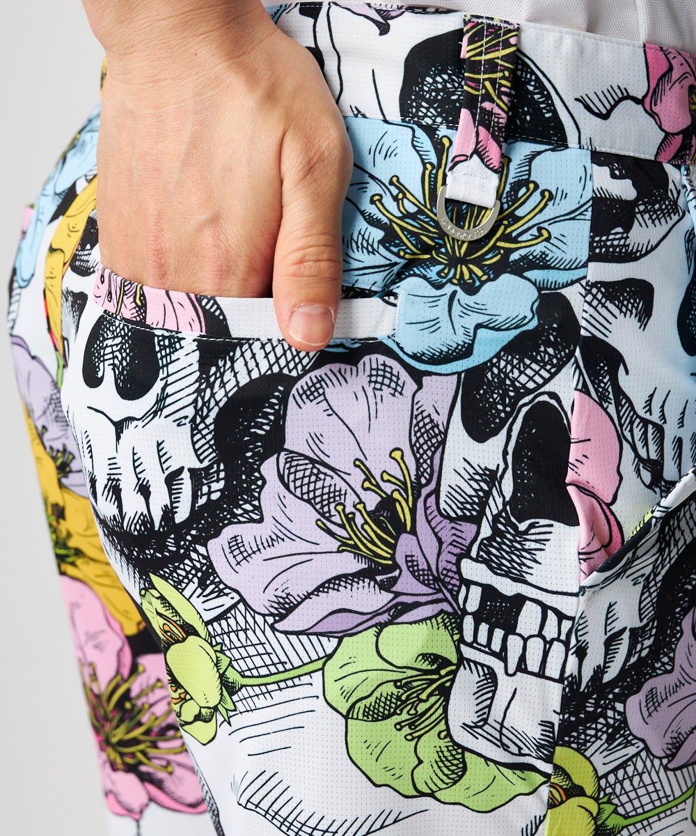 メンズ 柄ショートパンツ Skull Flowers/スカルフラワーズ | LOUDMOUTH