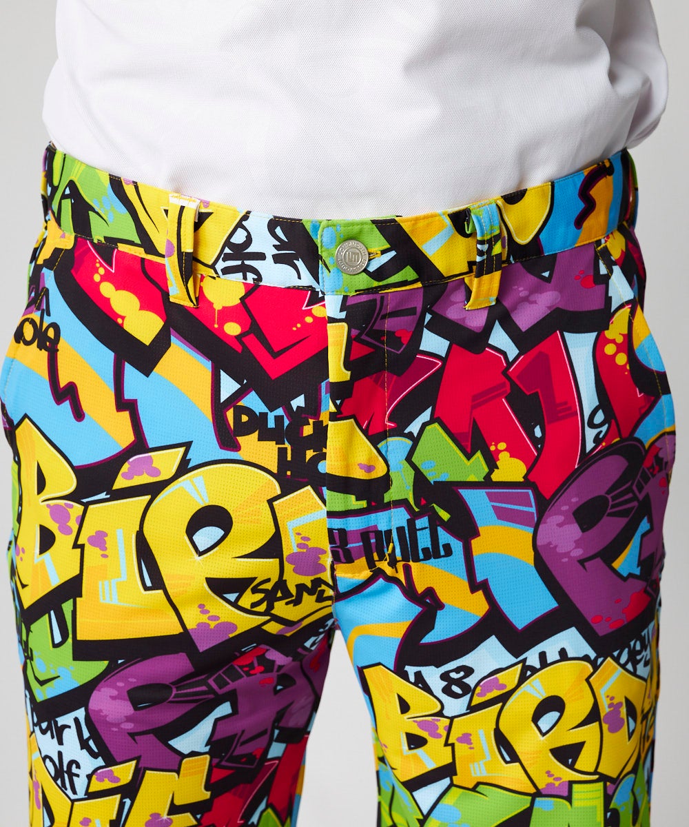 メンズ 柄ショートパンツ Tags Neon/タグスネオン | LOUDMOUTH JAPAN