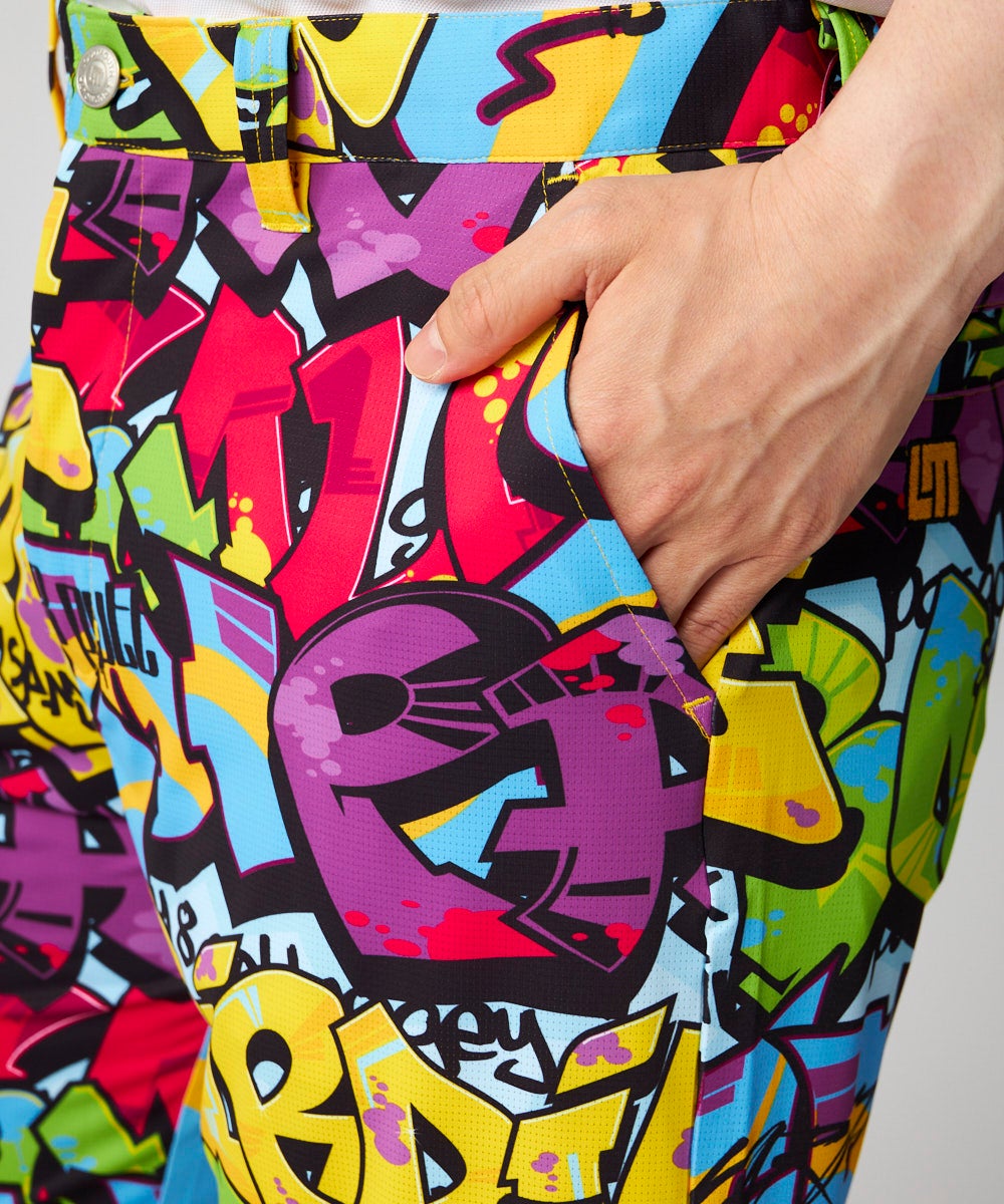 メンズ 柄ショートパンツ Tags Neon/タグスネオン | LOUDMOUTH JAPAN