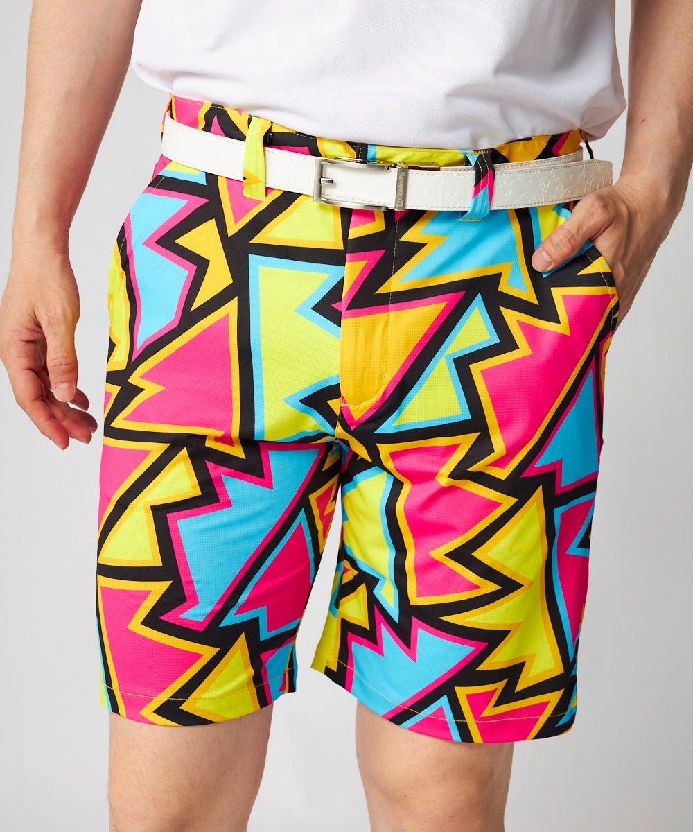 メンズ 柄ショートパンツ Bananas-White/バナナホワイト | LOUDMOUTH JAPAN